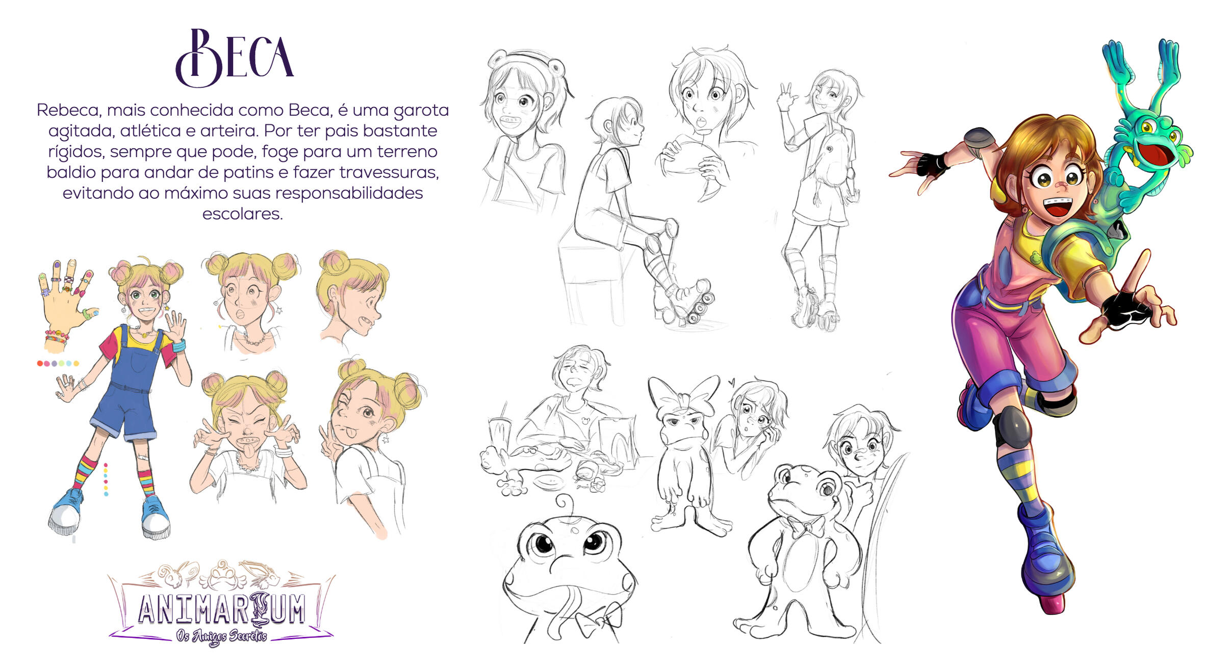 Character Design - Beca