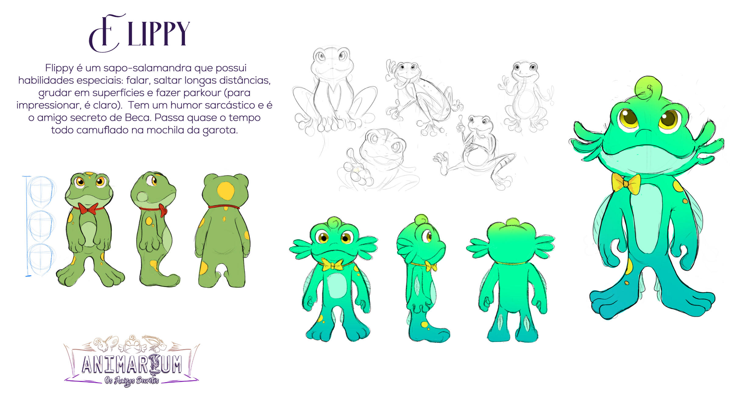 Flippy - Character Design